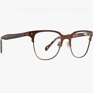 Vera Bradley VB Brynn Eyeglasses Women Bordeaux Blooms